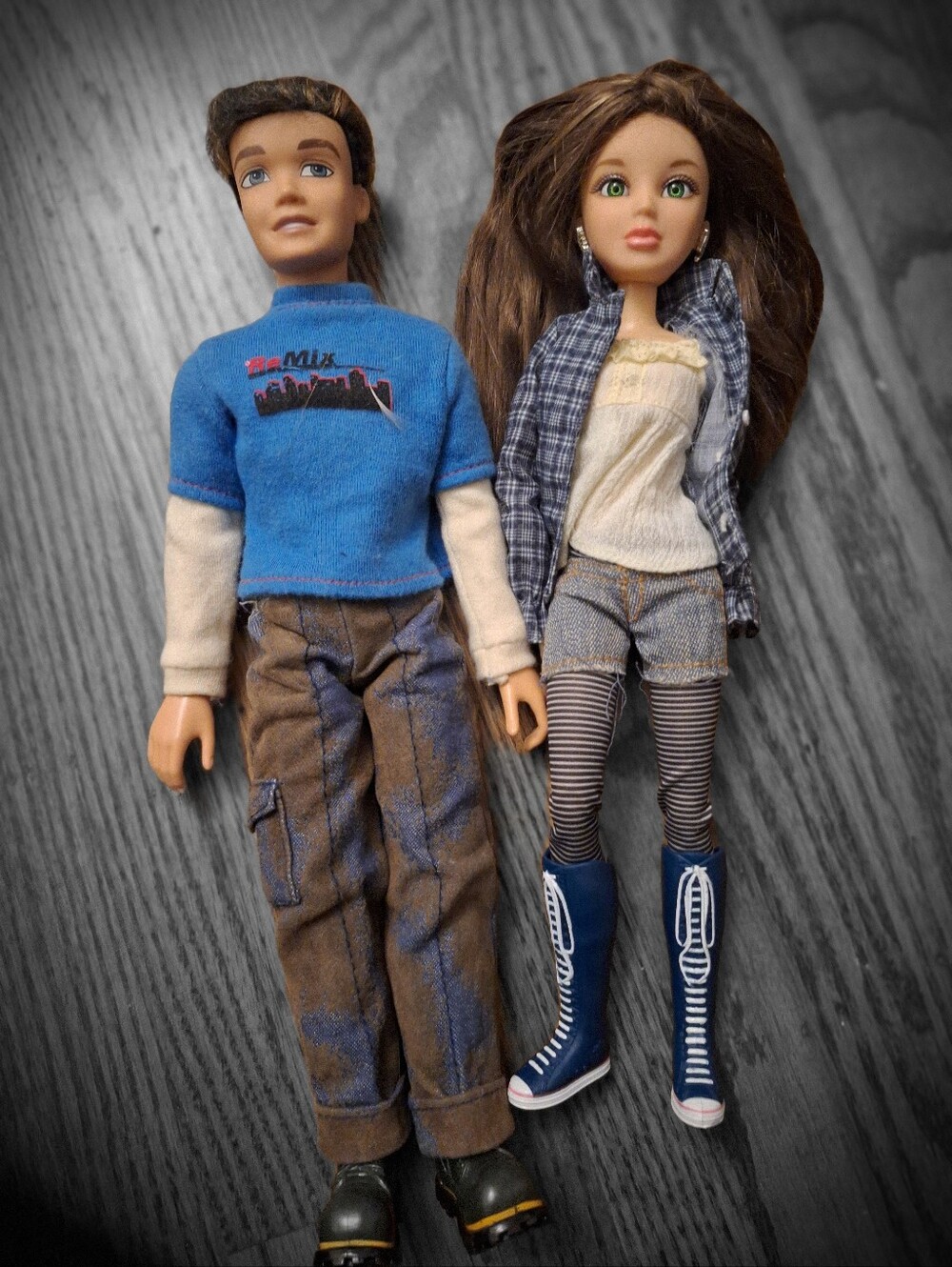 Vintage LIV Spin Master & Mattel Male Doll Lot 2000s Y2K Fashion Dolls